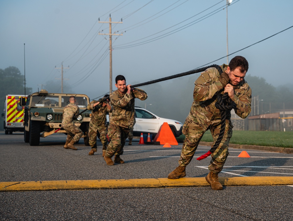 Muscle Meets Machine: Soldiers Race for Fastest Time