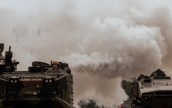 2d AA Bn Sundown Ceremony