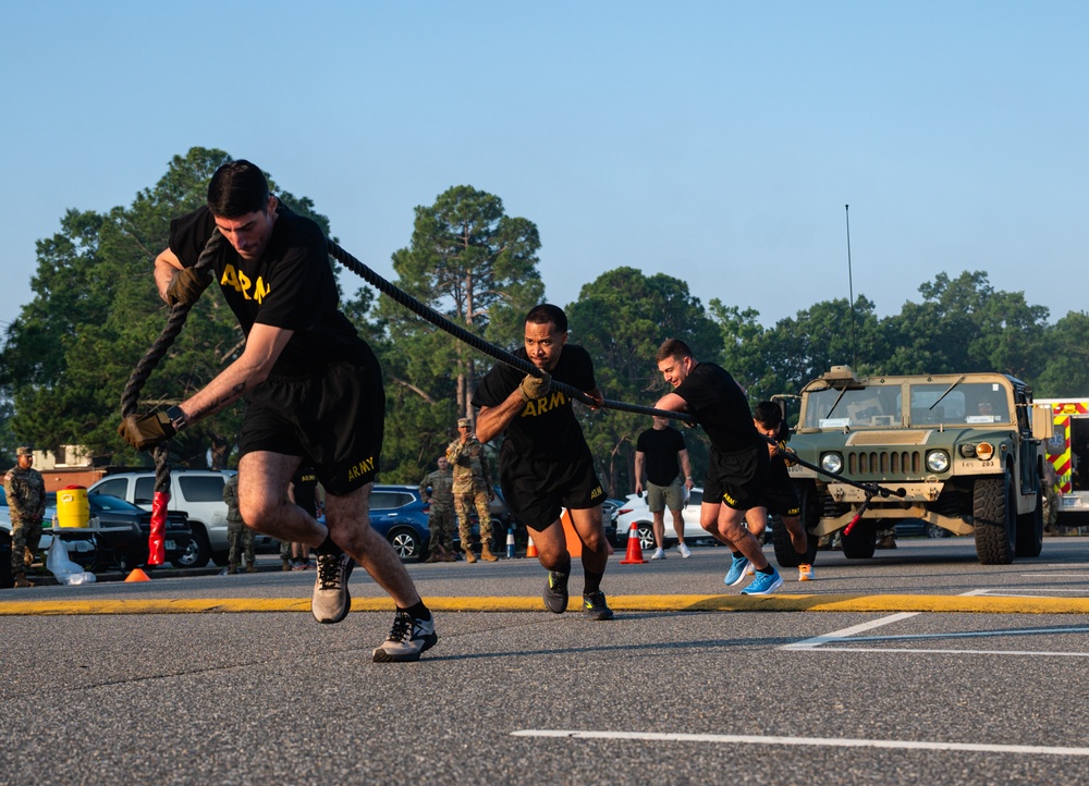 Muscle Meets Machine: Soldiers Race for Fastest Time