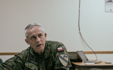 Polish Army Brigadier General visits 1-227th Aviation Regiment Leaders