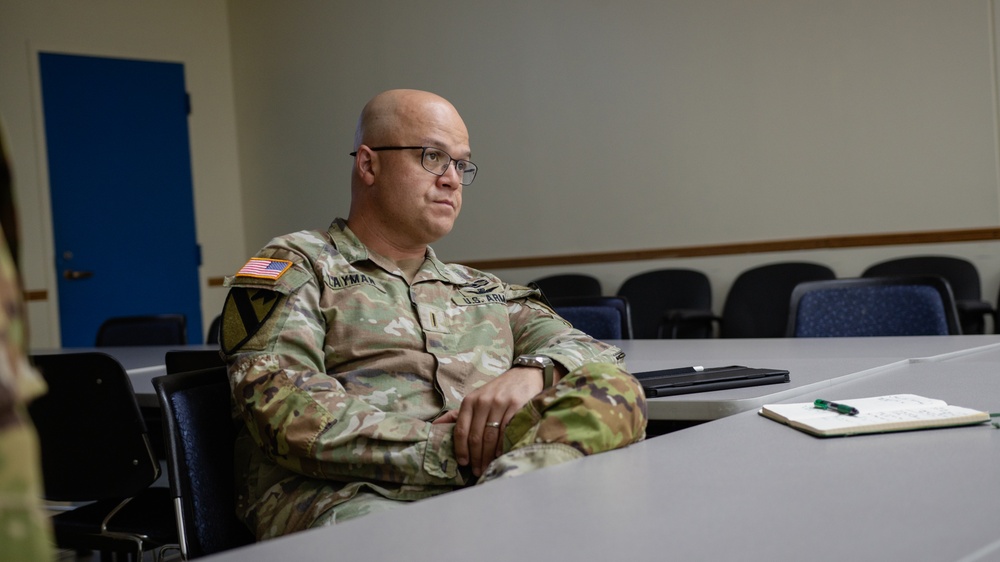 Polish Army Brigadier General visits 1-227th Aviation Regiment Leaders