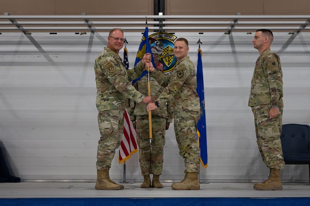 757th AMXS Change of Command 2025