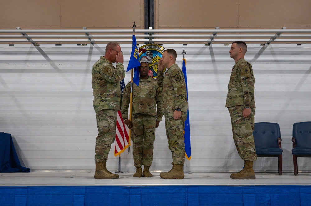 757th AMXS Change of Command 2025