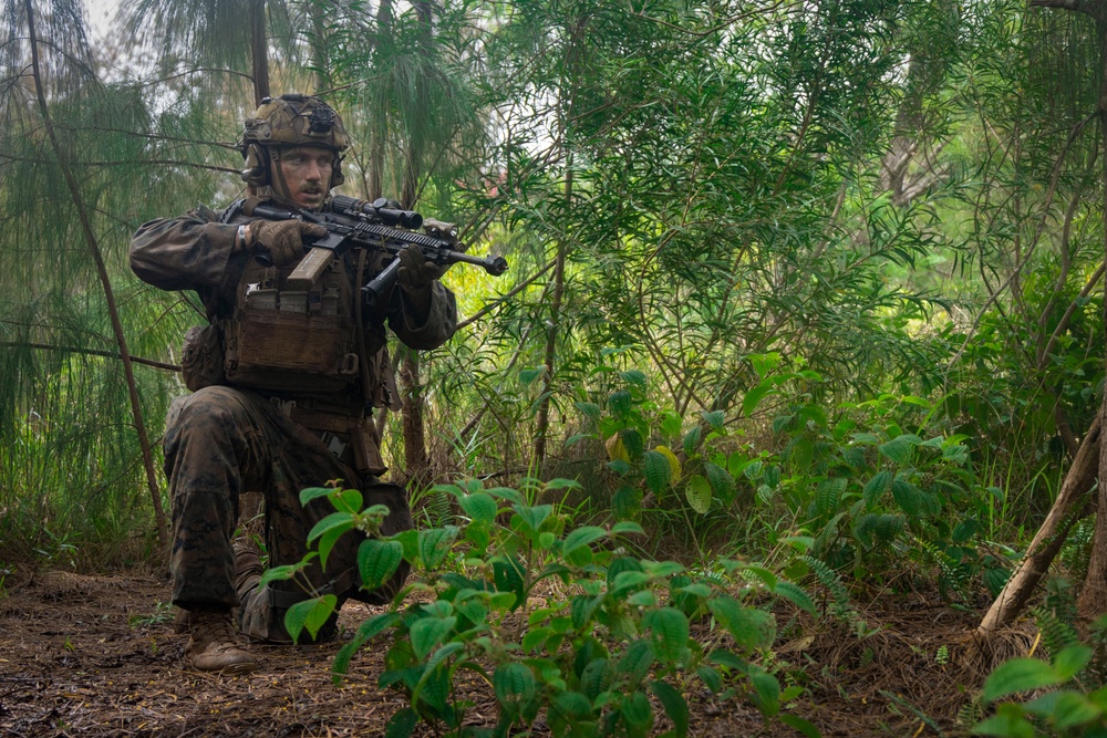 Last Stand: SOI-W Detachment Hawaii AIMC class 3-25 conducts an ambush at KTA