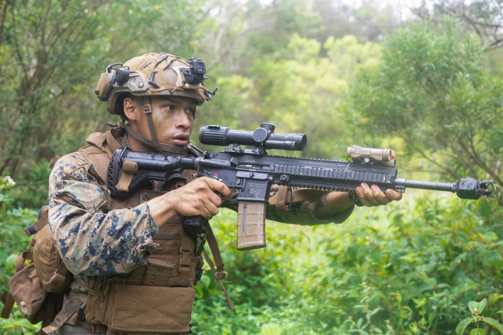 Last Stand: SOI-W Detachment Hawaii AIMC class 3-25 conducts an ambush at KTA