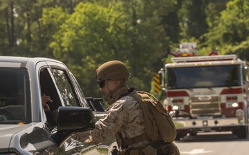 U.S. Marines with MCCSSS participate in Exercise Montford Shield