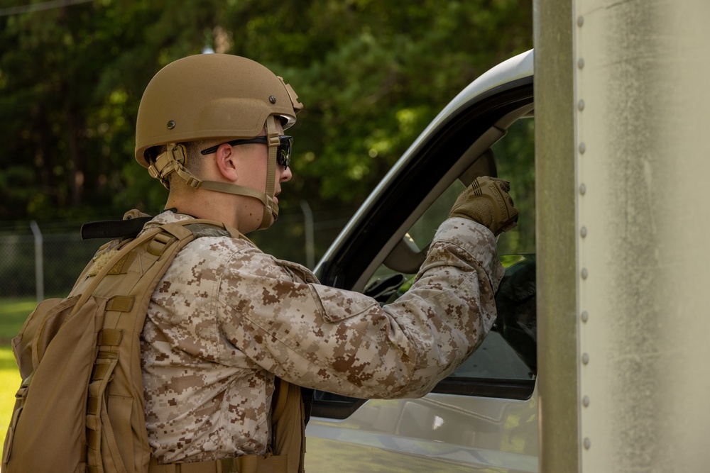 U.S. Marines with MCCSSS participate in Exercise Montford Shield