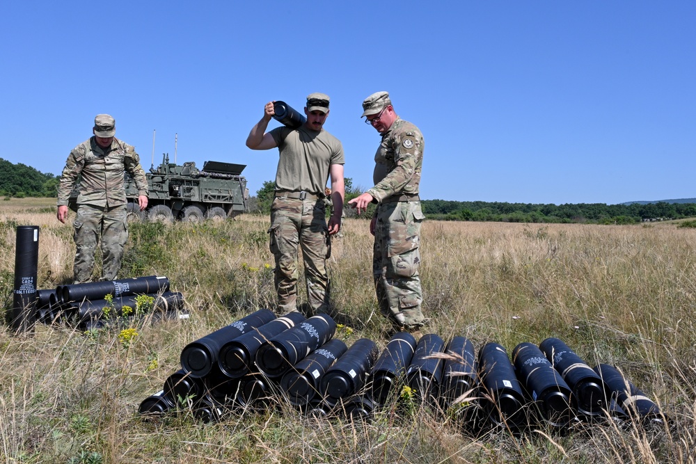 Saber Guardian 25: 2CR Mortar Live Fire Exercise Preparation