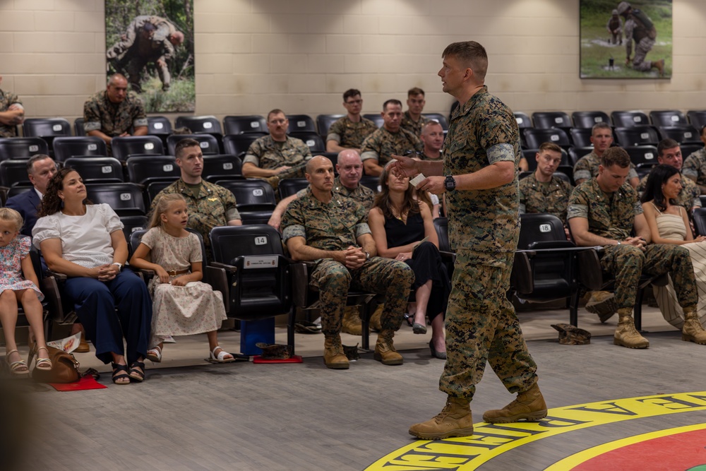 Advanced Infantry Training Battalion Change of Command Ceremony