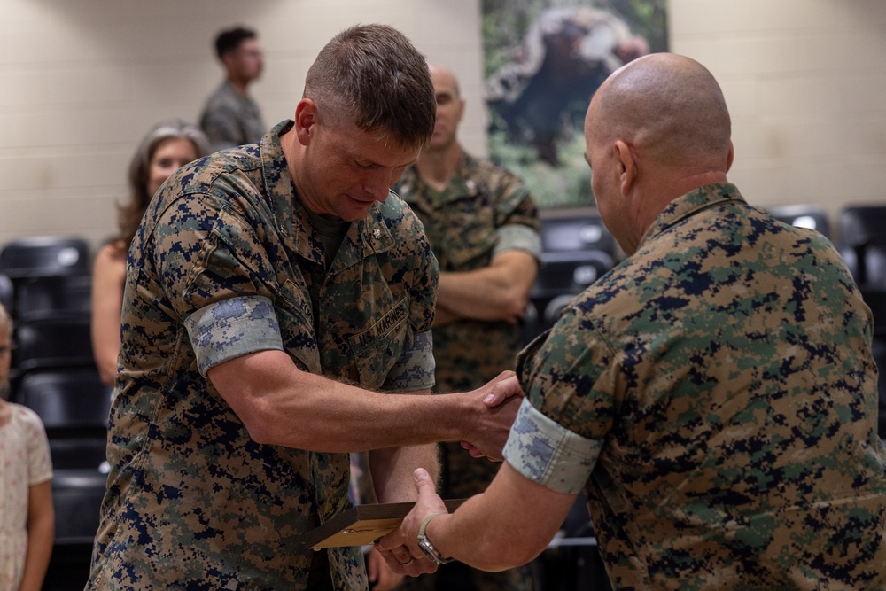 Advanced Infantry Training Battalion Relief and Appointment Ceremony