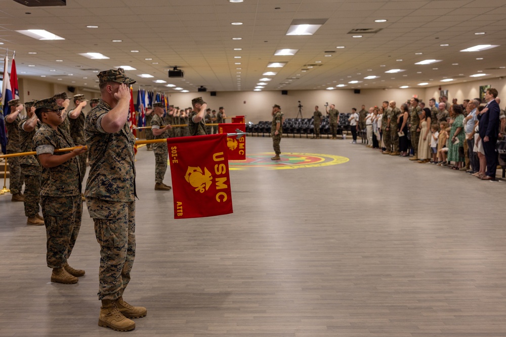 Advanced Infantry Training Battalion Change of Command Ceremony