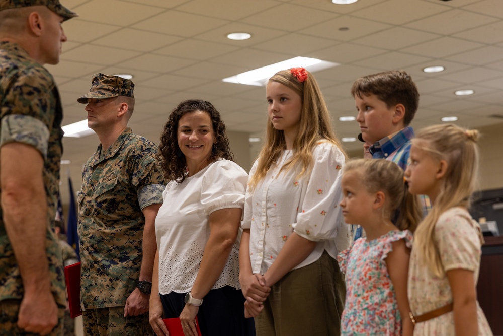 Advanced Infantry Training Battalion Change of Command Ceremony