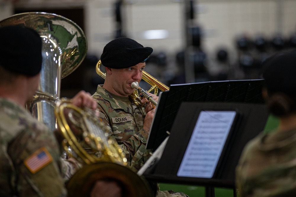 Mountain Reception Company Change of Command Ceremony