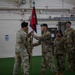 Mountain Reception Company Change of Command Ceremony