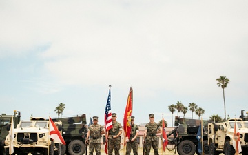 13th Marine Expeditionary Unit holds Change of Command Ceremony