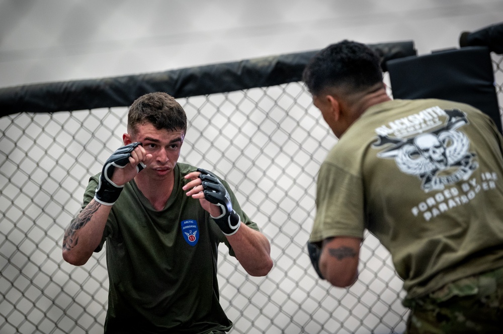 Ground and Pound! 11th Airborne hosts a combative competition during Arctic Angel Rendezvous Week