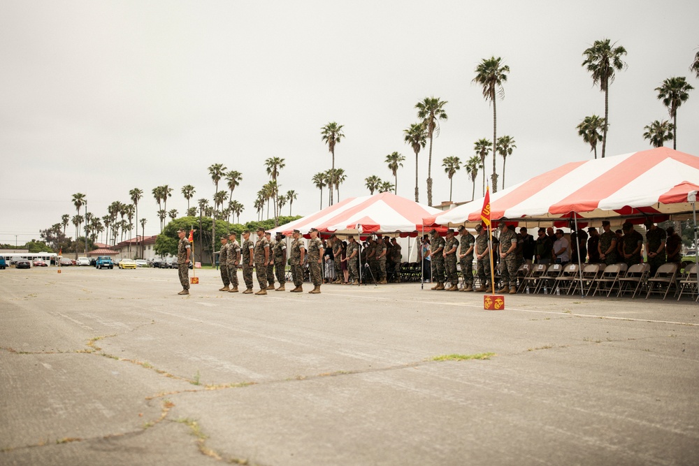 13th Marine Expeditionary Unit holds Change of Command Ceremony