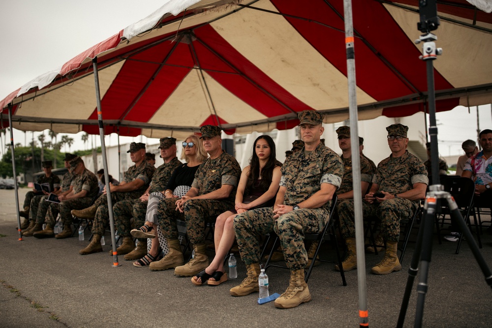 13th Marine Expeditionary Unit holds Change of Command Ceremony