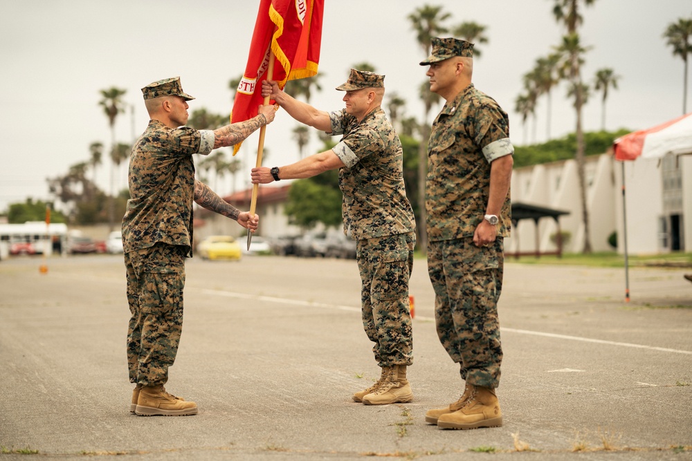 13th Marine Expeditionary Unit holds Change of Command Ceremony