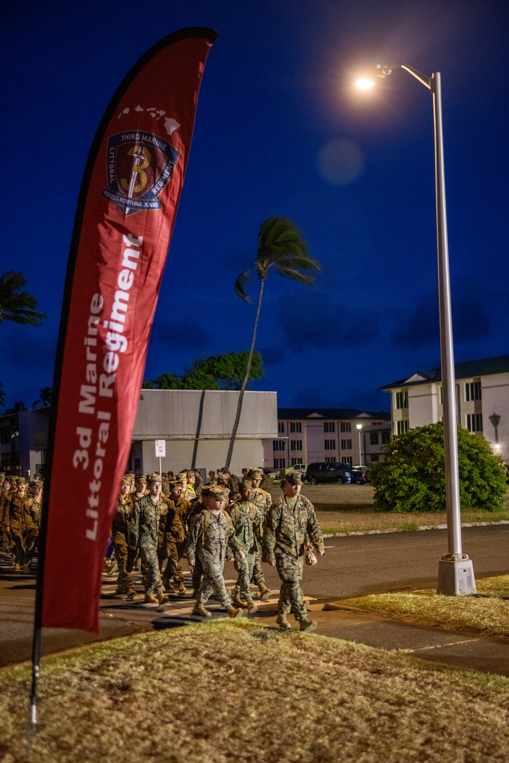 Marines return from the Philippines
