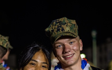 Marines return from the Philippines