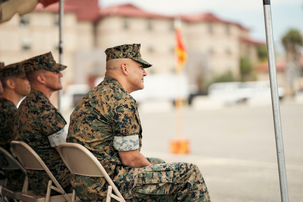 13th Marine Expeditionary Unit holds Change of Command Ceremony