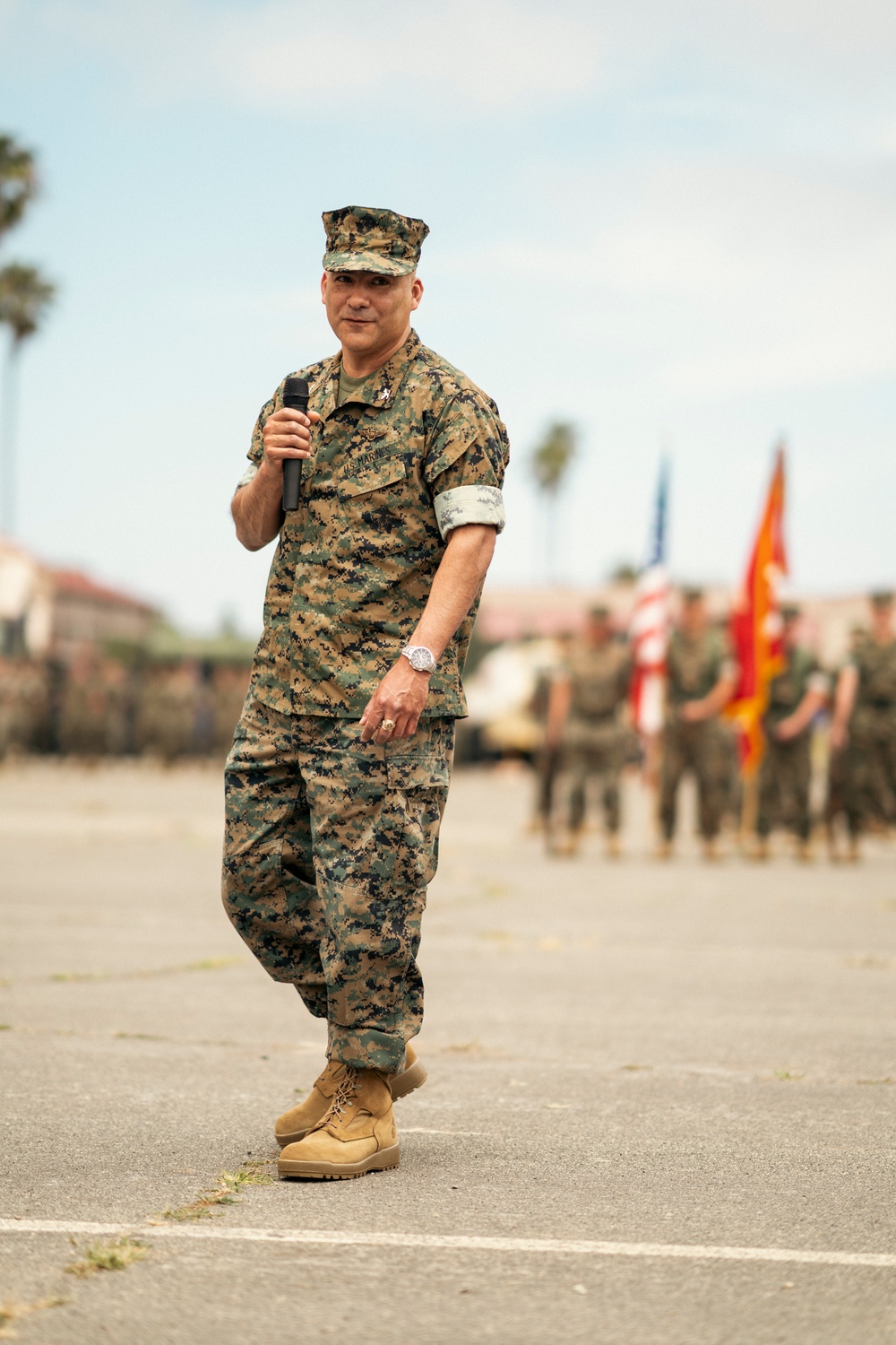 13th Marine Expeditionary Unit holds Change of Command Ceremony