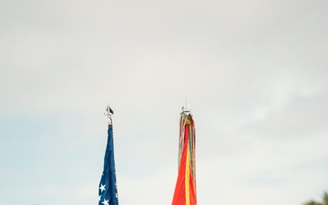 13th Marine Expeditionary Unit holds Change of Command Ceremony