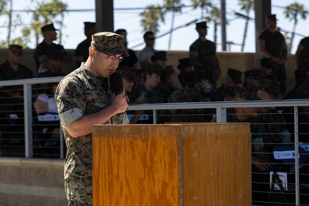 Combat Logistics Battalion 13 Change of Command Ceremony