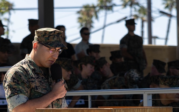 Combat Logistics Battalion 13 Change of Command Ceremony
