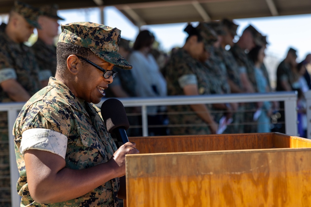 Combat Logistics Battalion 13 Change of Command Ceremony