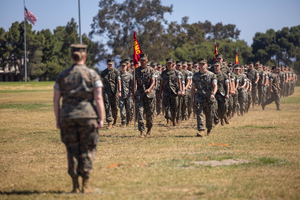 Combat Logistics Battalion 13 Change of Command Ceremony