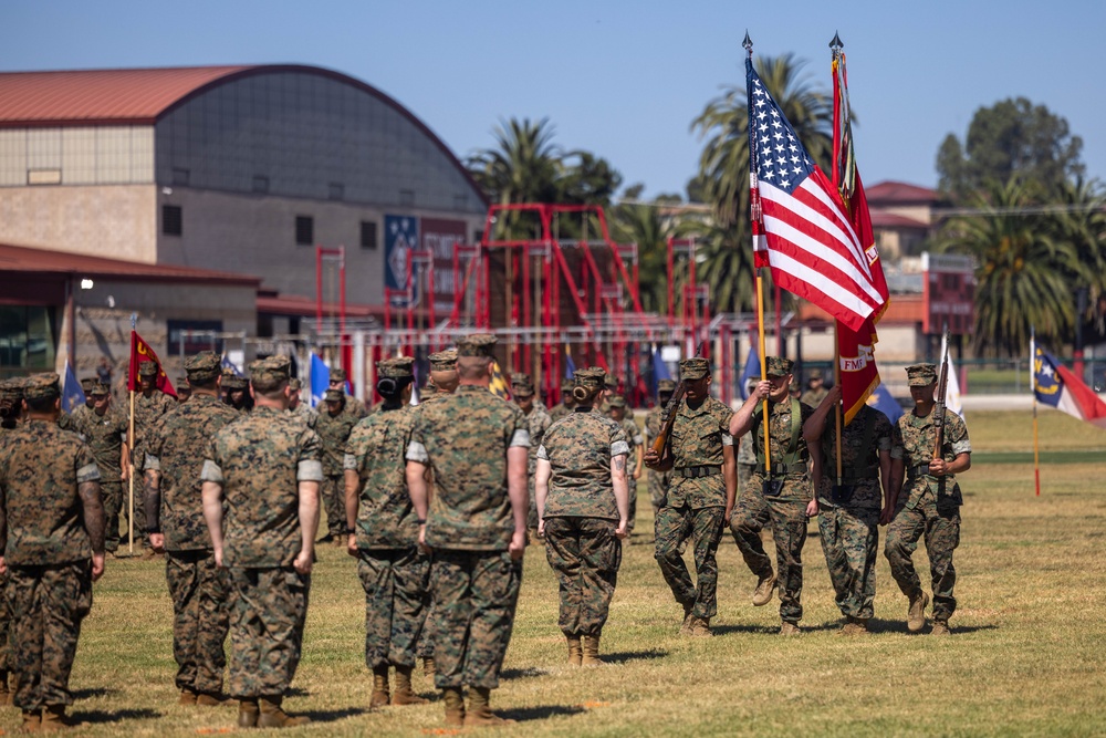 Combat Logistics Battalion 13 Change of Command Ceremony