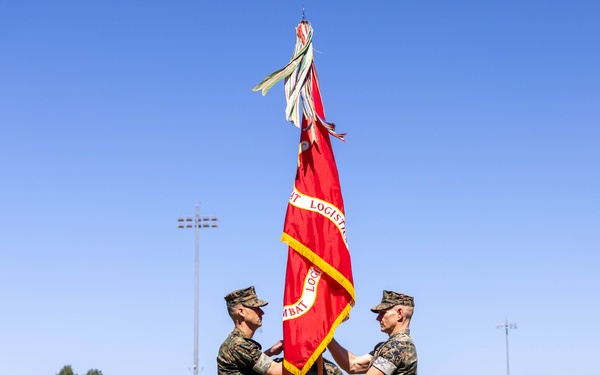 Combat Logistics Battalion 13 Change of Command Ceremony
