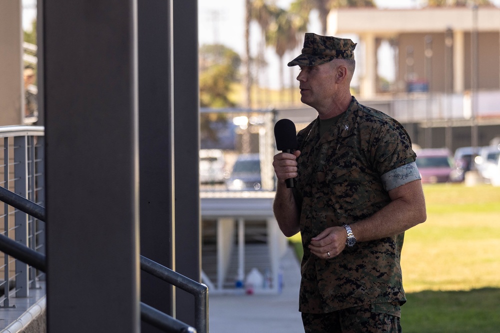 Combat Logistics Battalion 13 Change of Command Ceremony
