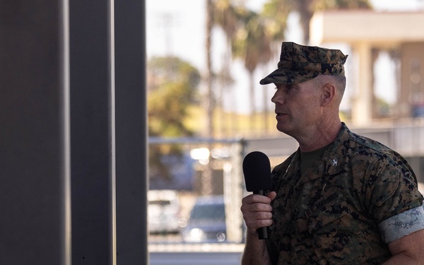 Combat Logistics Battalion 13 Change of Command Ceremony