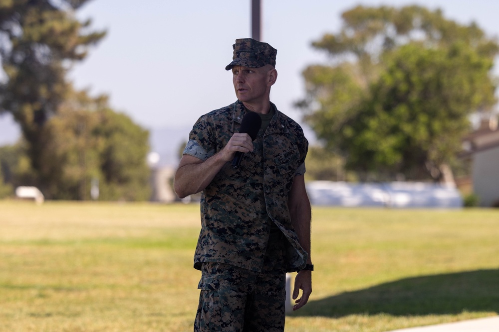 Combat Logistics Battalion 13 Change of Command Ceremony