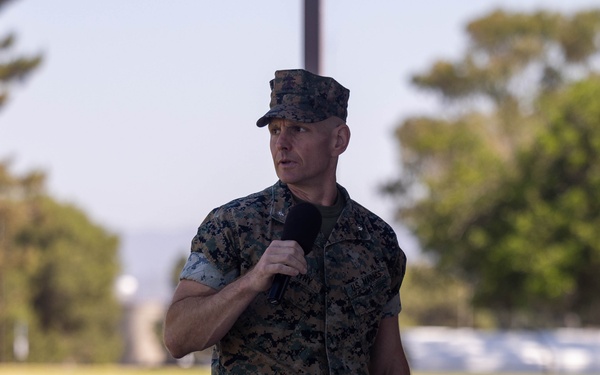Combat Logistics Battalion 13 Change of Command Ceremony