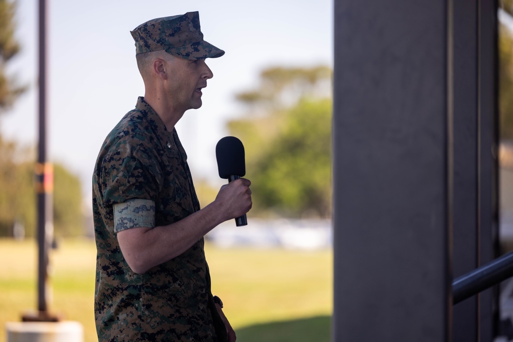 Combat Logistics Battalion 13 Change of Command Ceremony