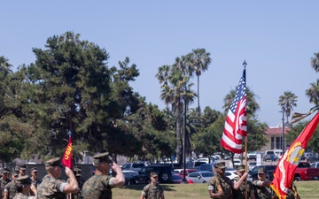 Combat Logistics Battalion 13 Change of Command Ceremony