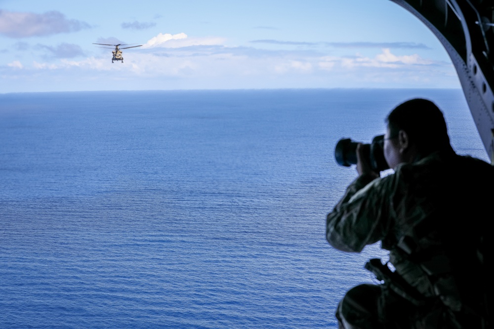 211th Aviation Regiment conducts flight operations at Pohakuloa Training Area