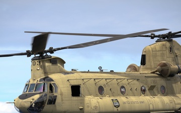 211th Aviation Regiment conducts flight operations at Pohakuloa Training Area