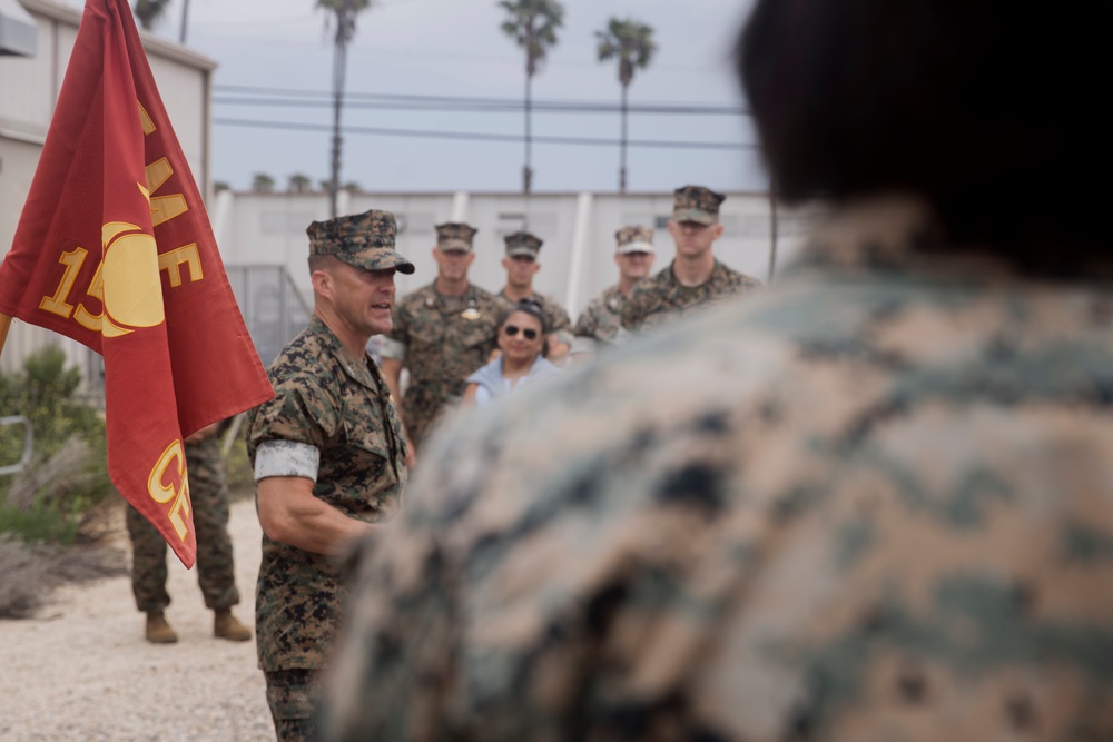15th MEU Awards Marines for Meritorious Service