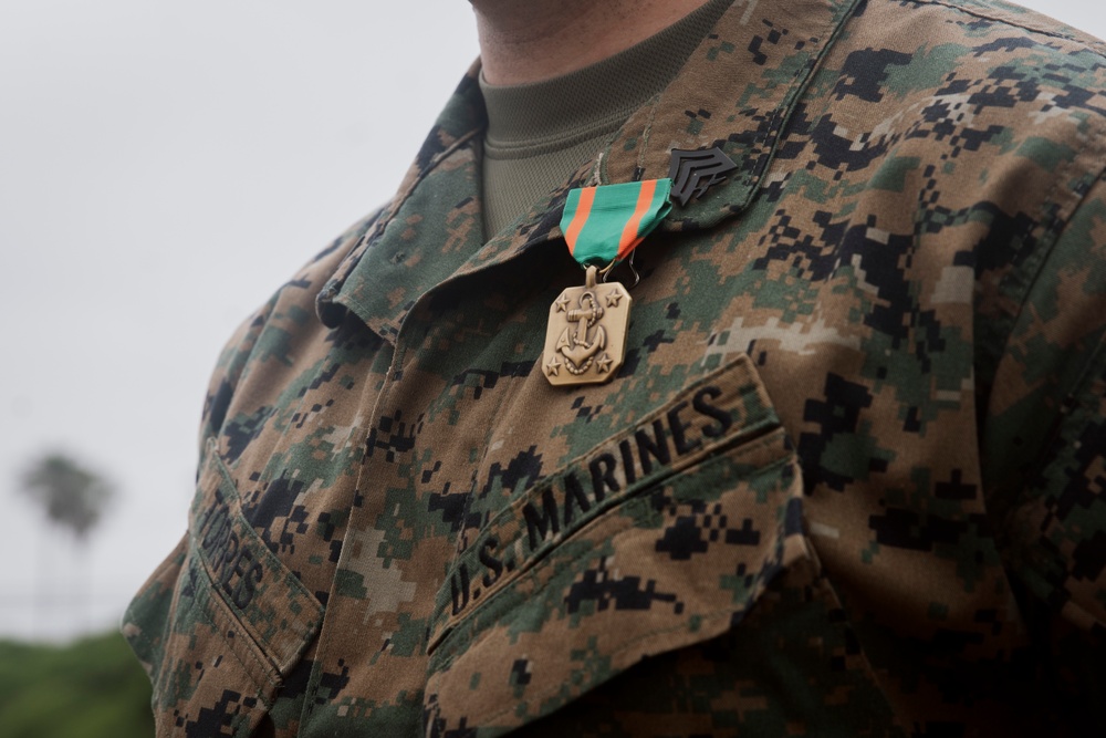 15th MEU Awards Marines for Meritorious Service