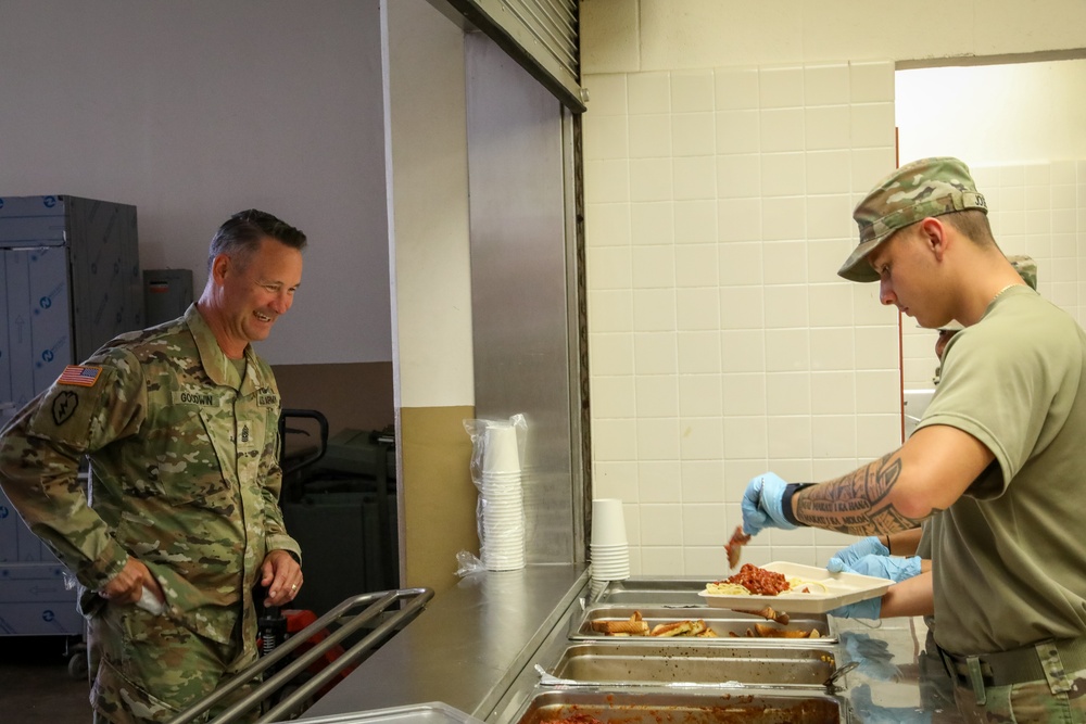 50th Quartermaster Detachment dining facility operations