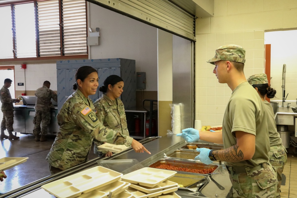 50th Quartermaster Detachment conducts dining facility operations