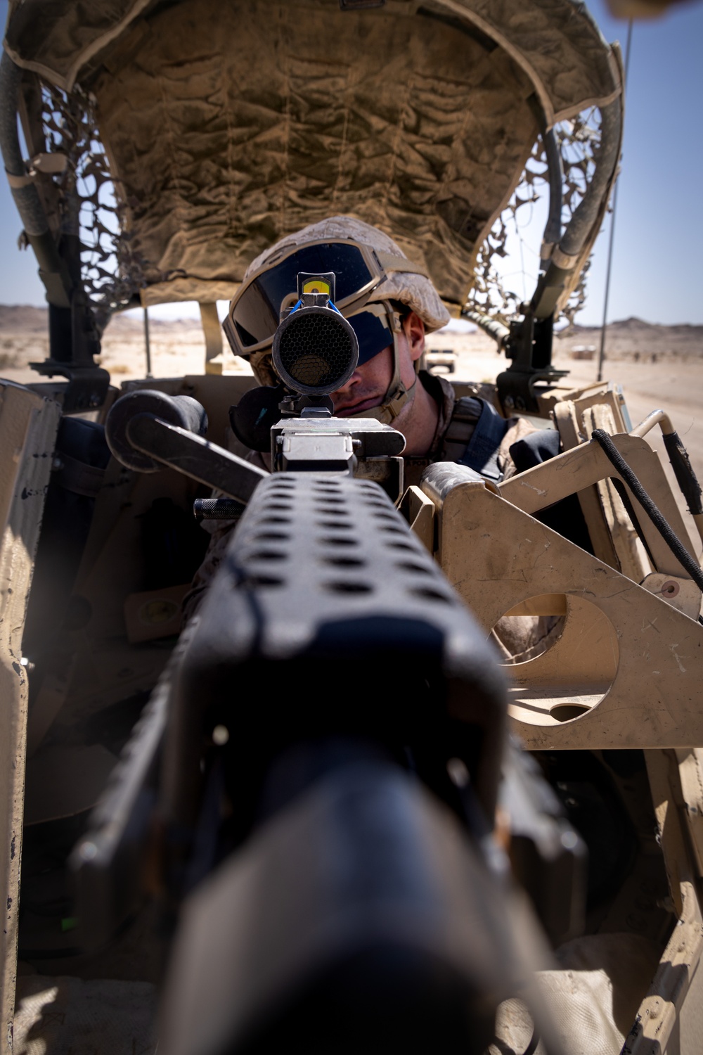 4th Law Enforcement Battalion Executes a Motorized Operations Course at ITX 3-25