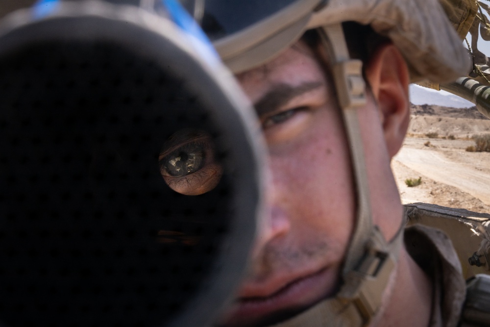 4th Law Enforcement Battalion Executes a Motorized Operations Course at ITX 3-25