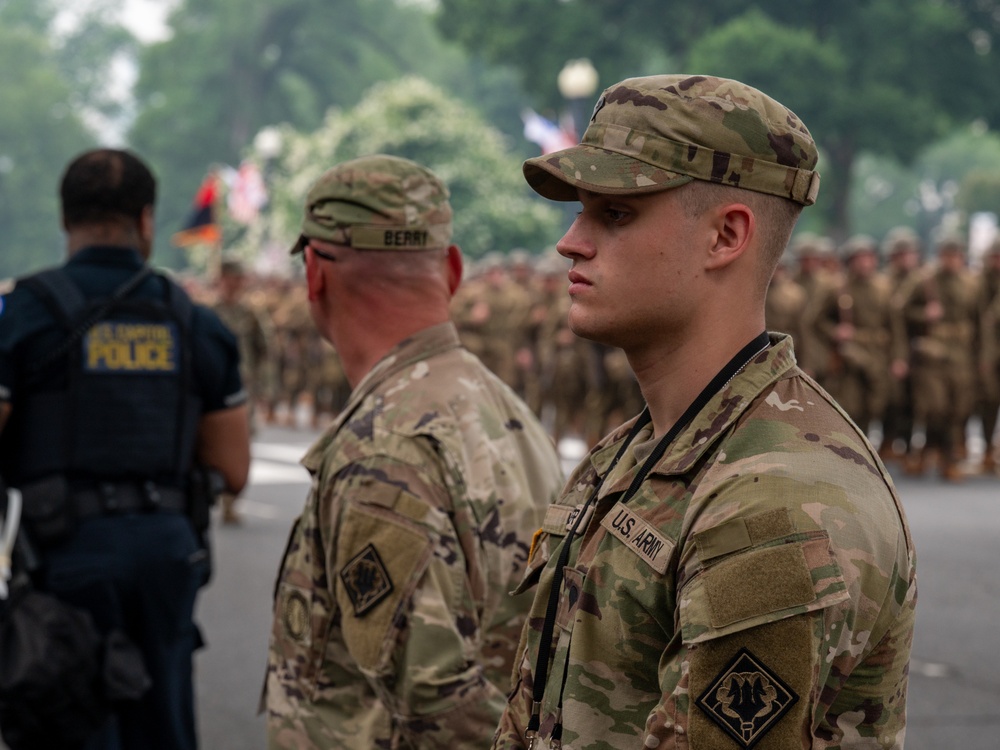 Mississippi Army National Guard supports 250th Army Birthday parade