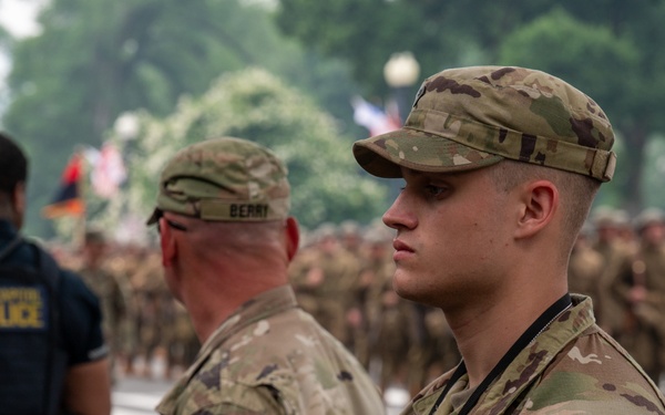 Mississippi Army National Guard supports 250th Army Birthday parade